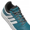 ADIDAS Hoops 3.0 Gs Azzurro Bianco Nero - Scarpe Ginnastica Bambino