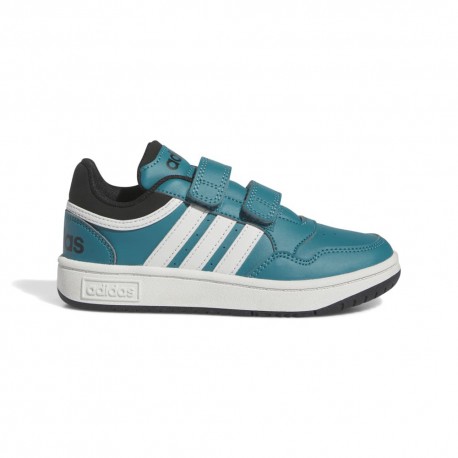 ADIDAS 3.0 CF PS azzurro Bianco Nero - Scarpe Ginnastica Bambino