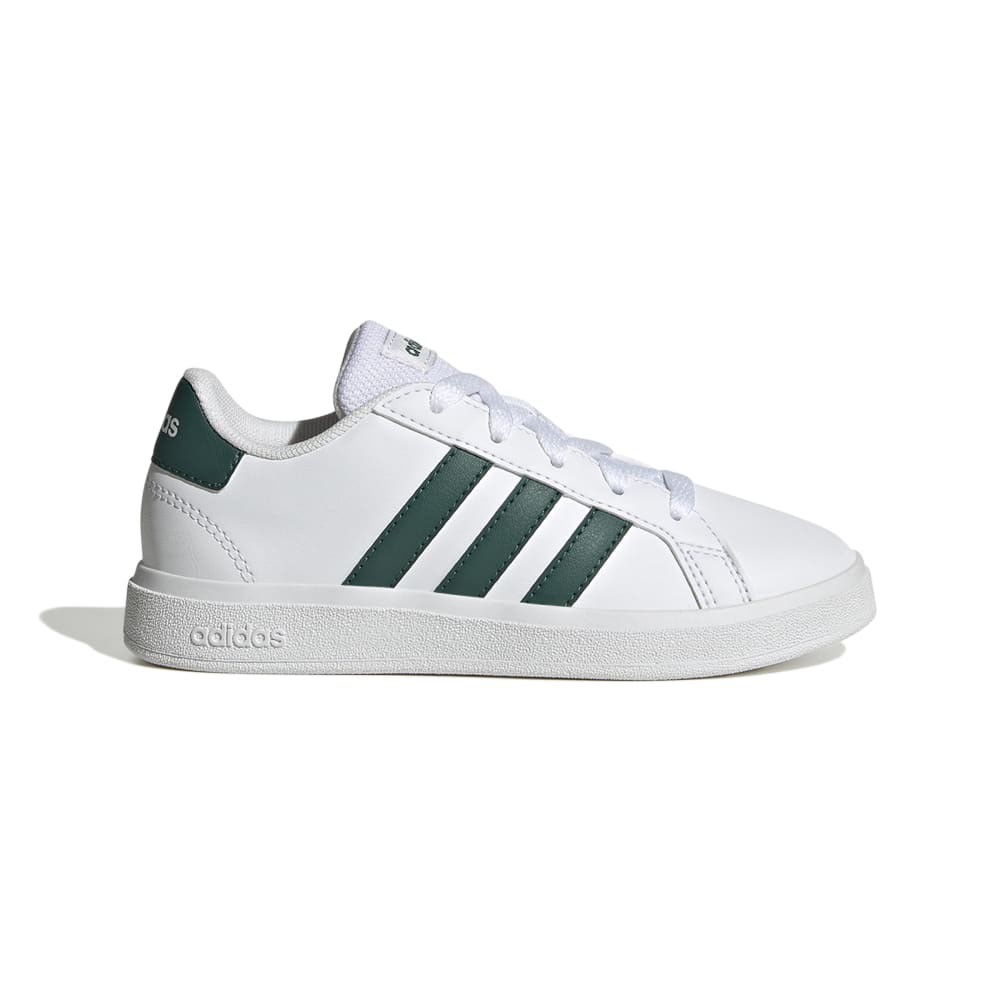 ADIDAS Grand Court 2.0 GS Bianco Verde - Sneakers Bambino EUR 38 2/3 / UK 5,5