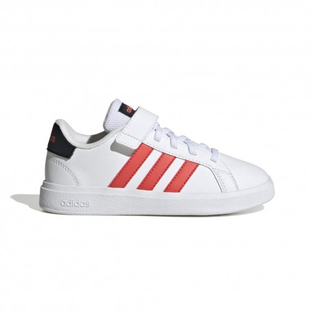 ADIDAS Grand Court 2.0 El Gs Bianco Verde - Scarpe Ginnastica Bambino