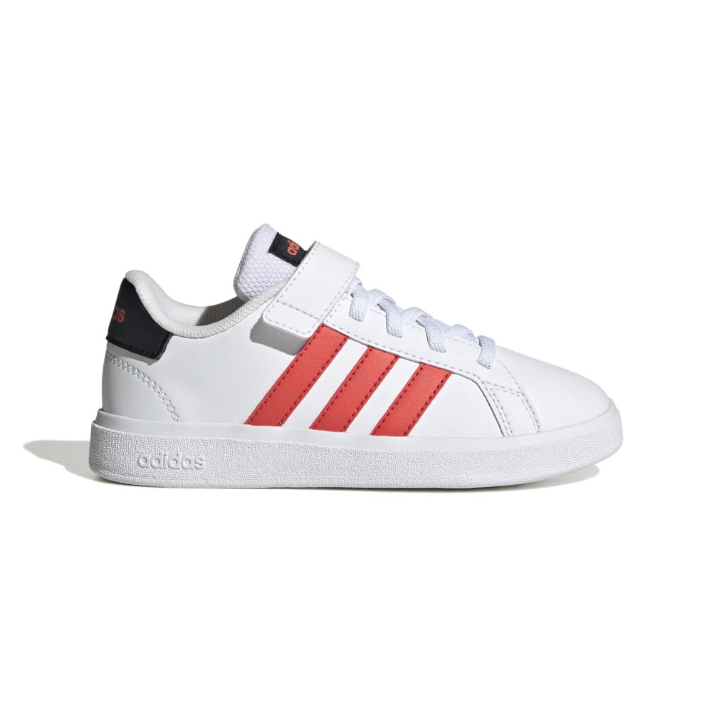 ADIDAS Grand Court 2.0 El Gs Bianco Verde - Sneakers Bambino EUR 39 1/3 / UK 6