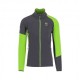 Karpos Fleece Alagna R Fz Grigio Verde Uomo