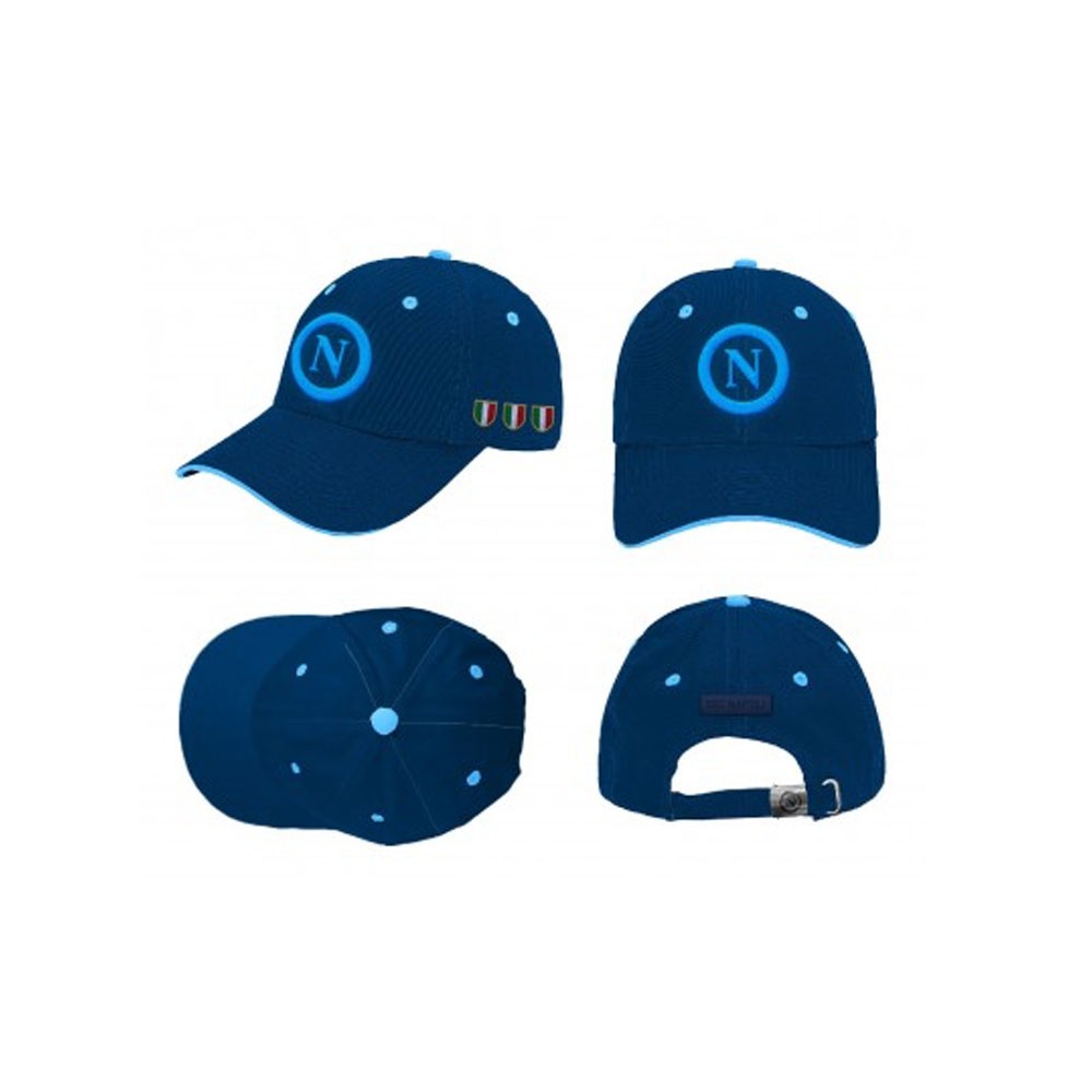 Imma Cappellino Napoli Contrasto Blu/Azzurro Bambino TU