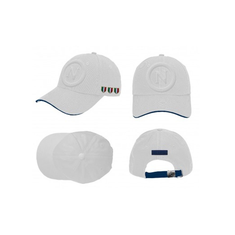 Imma Cappellino Napoli Tono Bianco/Bianco Uomo TU