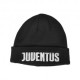 Imma Cuffia Juve Ricamo 3D Nero/Bianco Bambino