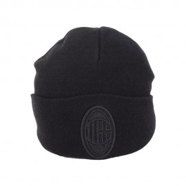 Imma Cuffia Milan Skipper Ricamo Nero Uomo