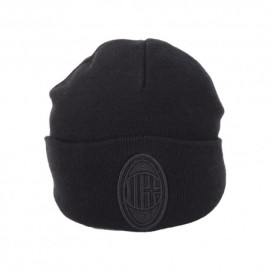 Imma Cuffia Milan Skipper Ricamo Nero Uomo