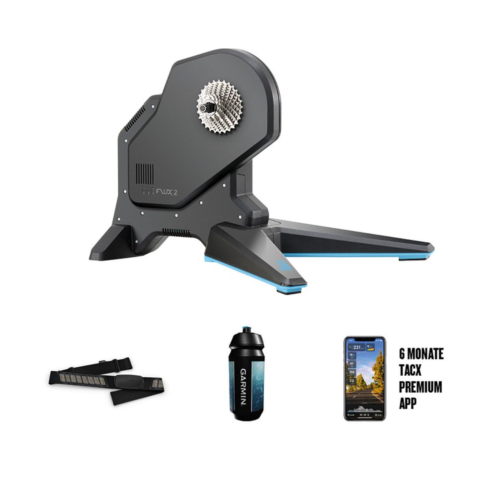 Tacx Rulli Bici Flux 2 Smart Bundle Kit TU
