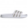 ADIDAS Adilette Aqua Bianco Argento - Ciabatte Piscina Uomo