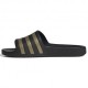 ADIDAS Adilette Aqua Nero Oro - Ciabatte Piscina Uomo