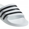 ADIDAS Adilette Aqua Bianco Nero - Ciabatte Piscina Uomo