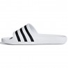 ADIDAS Adilette Aqua Bianco Nero - Ciabatte Piscina Uomo