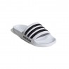 ADIDAS Adilette Shower Bianco Nero - Ciabatte Piscina Uomo