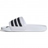 ADIDAS Adilette Shower Bianco Nero - Ciabatte Piscina Uomo