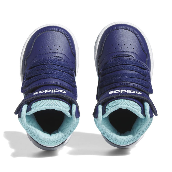 ADIDAS Hoops Mid 3.0 Ac I Td Blu Bianco - Sneakers Bambino