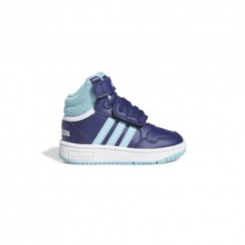 ADIDAS Hoops Mid 3.0 Ac I Td Blu Bianco - Sneakers Bambino