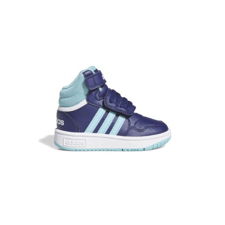 ADIDAS Hoops Mid 3.0 Ac I Td Blu Bianco - Sneakers Bambino