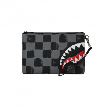 Sprayground Borsello Shark In Paris Grigio