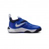 Nike Team Hustle D11 Ps Bianco Blu - Scarpe Basket Bambino