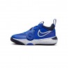 Nike Team Hustle D11 Ps Bianco Blu - Scarpe Basket Bambino