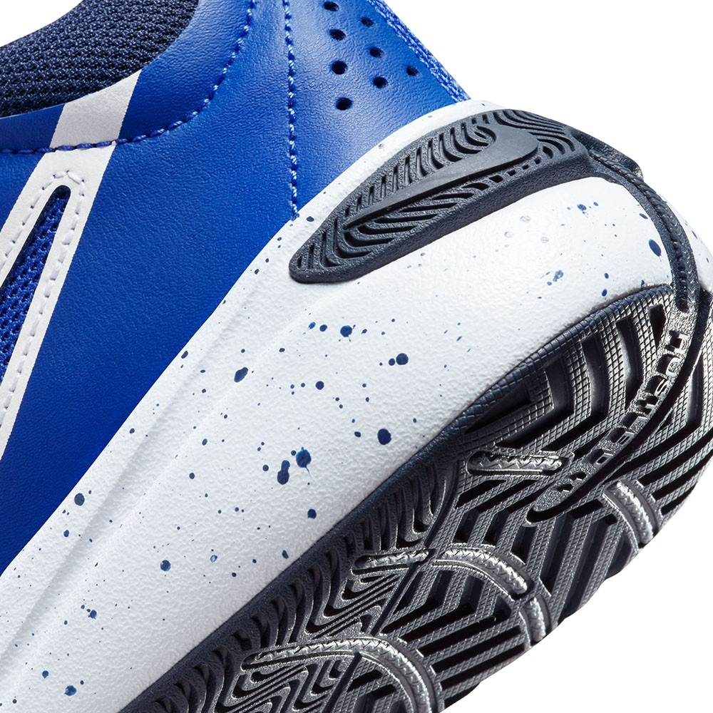 Nike Team Hustle D11 Gs Bianco Blu Scarpe Basket Bambino Acquista online su Sportland