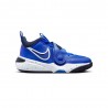 Nike Team Hustle D11 Gs Bianco Blu - Scarpe Basket Bambino