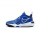 Nike Team Hustle D11 Gs Bianco Blu - Scarpe Basket Bambino