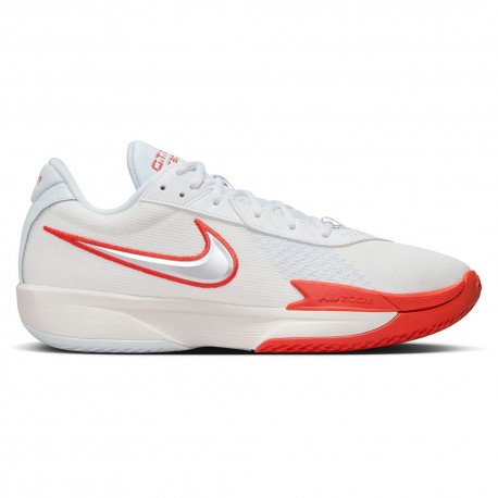 Nike Air Zoom G.T Cut Academy Bianco Rosso - Scarpe Basket Uomo