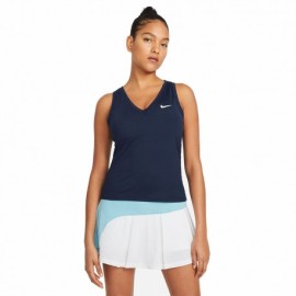 Nike Canotta Tennis Victory Obsidian Donna