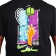 Nike Maglia Tennis Graphic Fan Nero Uomo