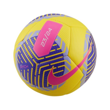 Nike Pallone Da Calcio Pitch Giallo Viola Uomo