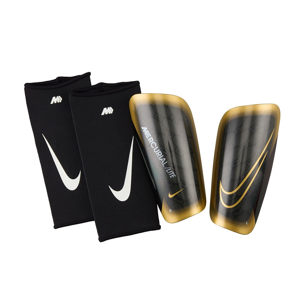 Image of Nike Parastinchi Calcio Mercurial Lite Nero Oro Uomo S