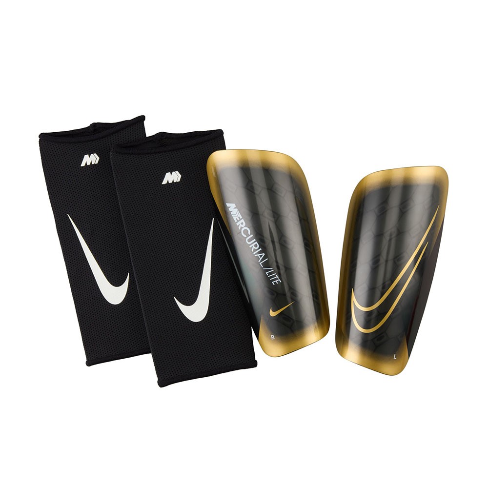 Image of Nike Parastinchi Calcio Mercurial Lite Nero Oro Uomo M