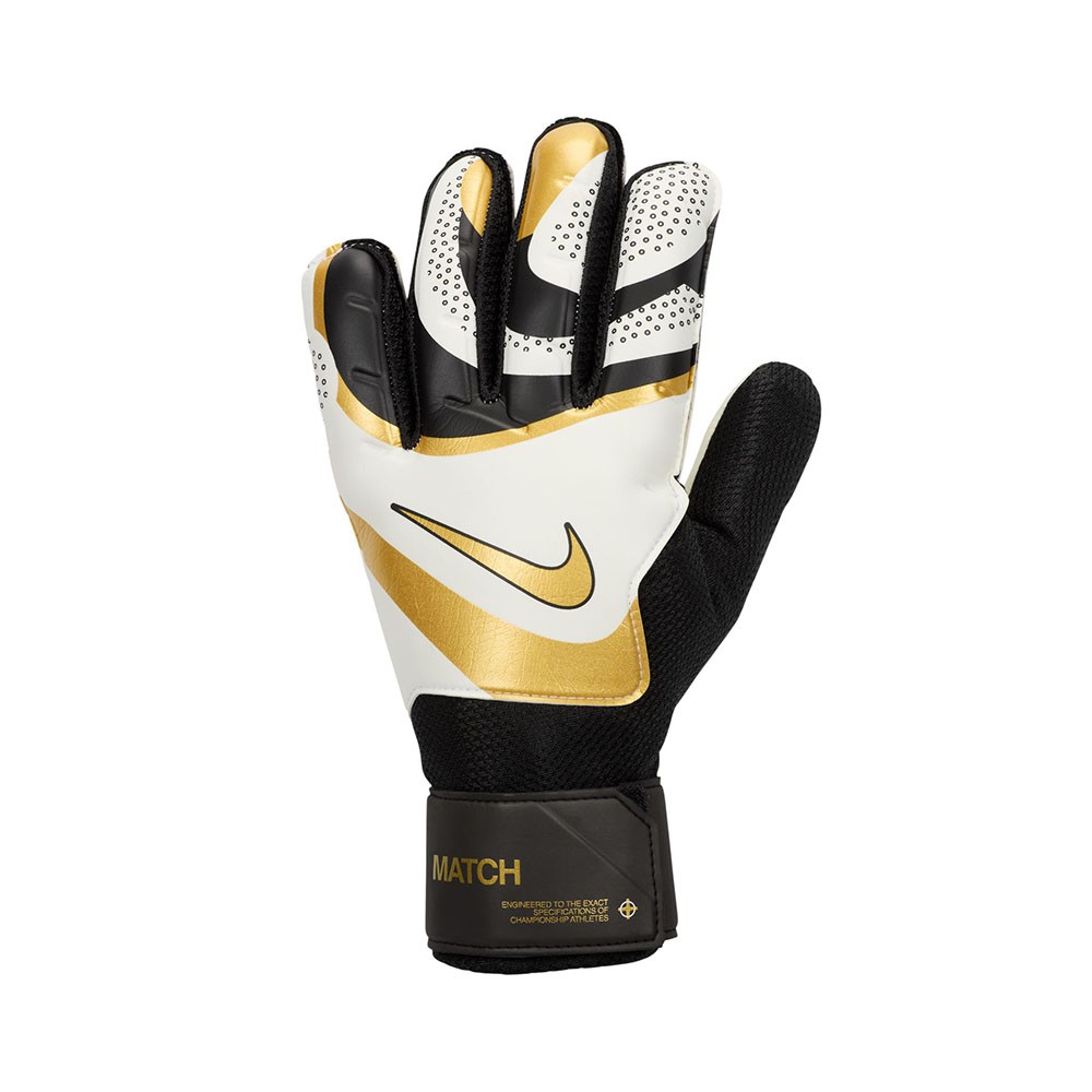 Nike Guanti Portiere Match Nero Oro Uomo 8