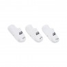 Nike Calze Fantasmino Tris Pack Bianco