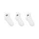 Nike Calze 3/4 Everyday Tris Pack Bianco