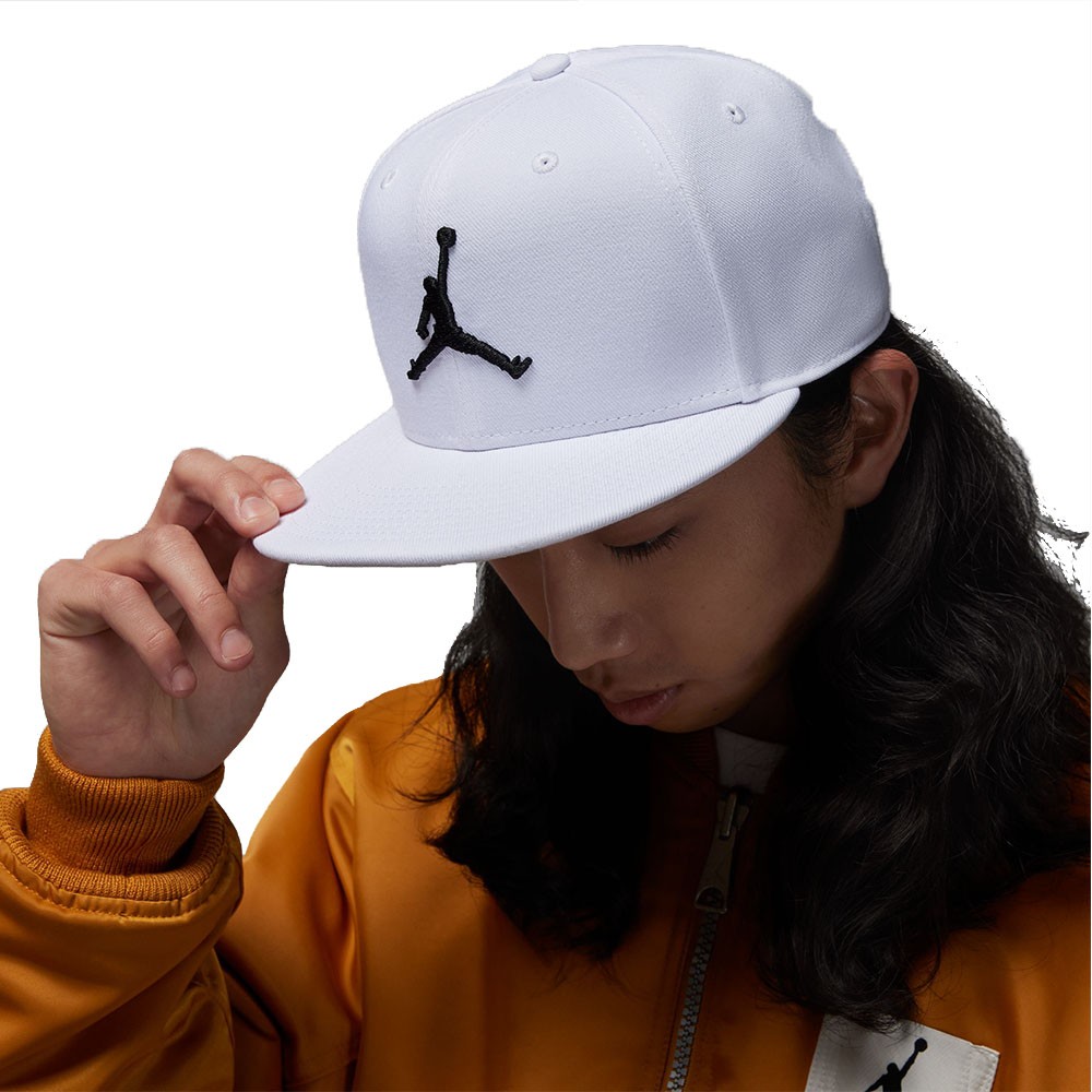 Nike Cappellino Logo Jordan Bianco Uomo S/M