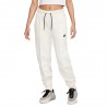 Nike Pantaloni Con Polsino Tech Fleece Bianco Donna