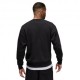 Nike Felpa Girocollo Logo Jordan Nero Uomo