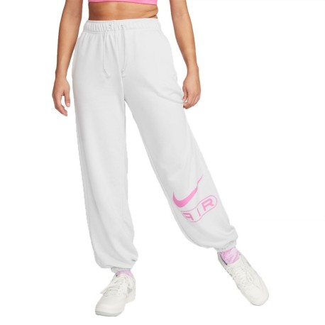 Nike Pantaloni Con Polsino Air Bianco Donna