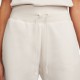 Nike Pantaloni Con Polsino Logo Classics Bianco Donna