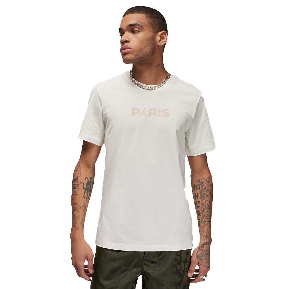 Nike T-Shirt Psg Jordan Avorio Uomo S
