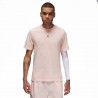 Nike T-Shirt Logo Centrale Jordan Rosa Uomo