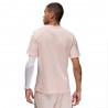 Nike T-Shirt Logo Centrale Jordan Rosa Uomo