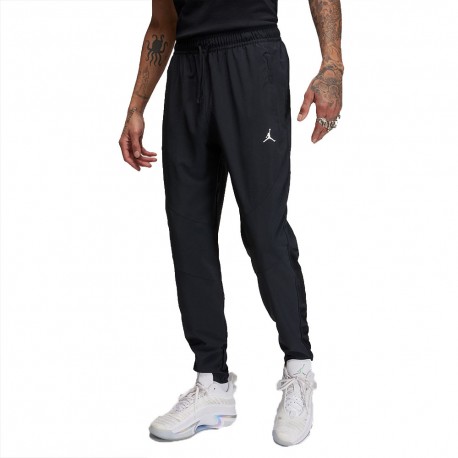 Nike Pantaloni Con Polsino Woven Jordan Nero Uomo