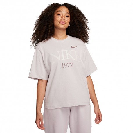 Nike T-Shirt Classics Lilla Donna