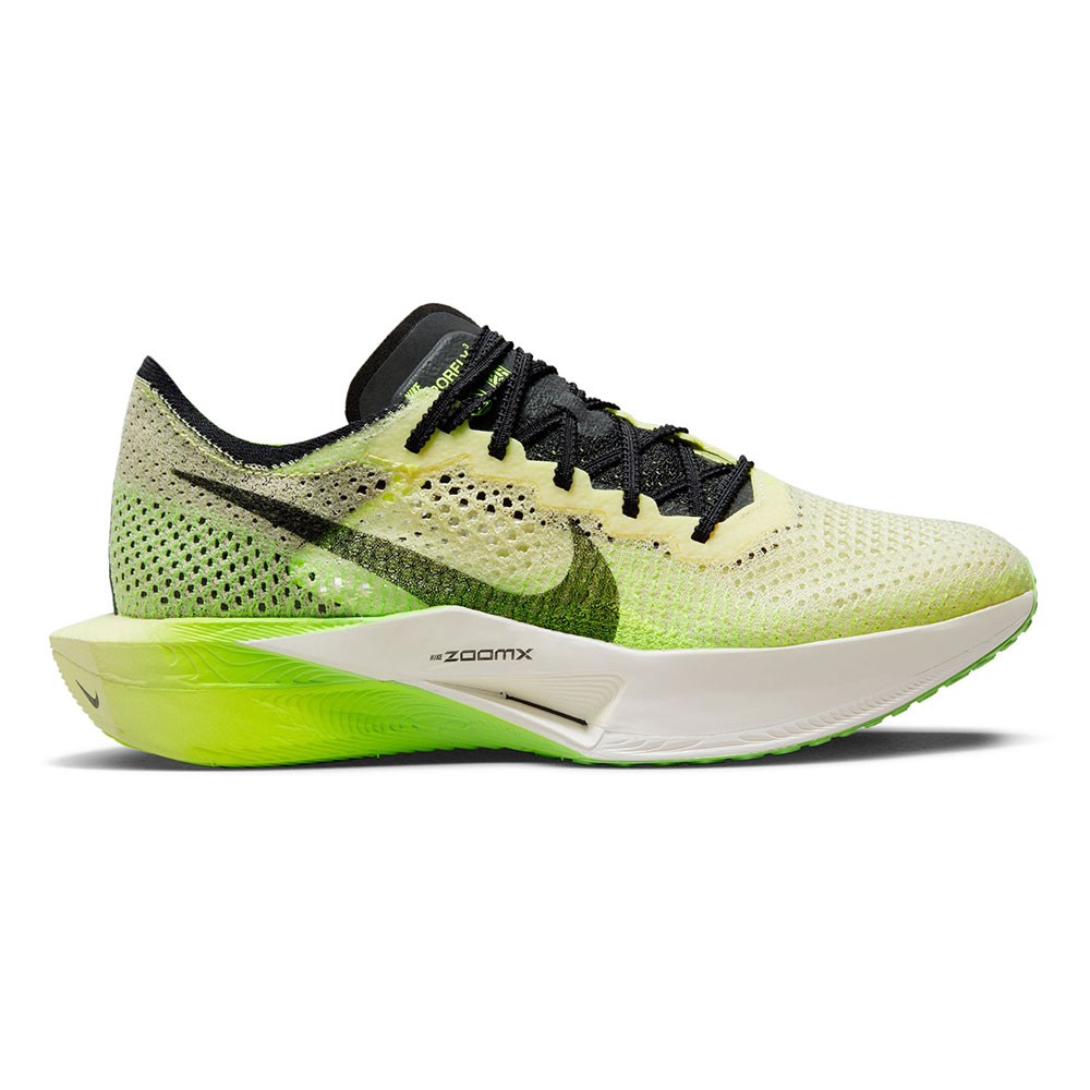 Nike Zoomx Vaporfly Next% 3 Fk Luminous Verde Nero - Scarpe Running Uomo EUR 40,5 / US 7,5