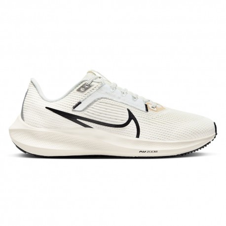 Nike Pegasus 40 Bianco Metallic - Scarpe Running Donna