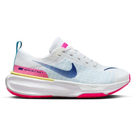 Nike Zoomx Invincible Run 3 Bianco Deep Blu Blue - Scarpe Running Donna