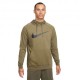 Nike Felpa Palestra C Capp Train Verde Uomo